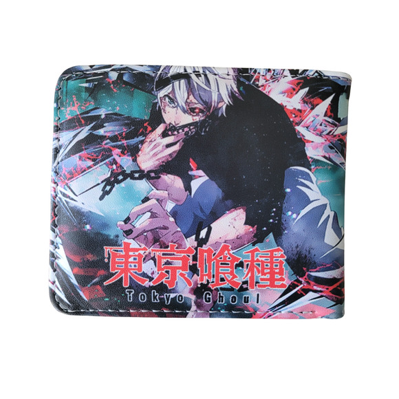 Best Classic Japan Anime Tokyo Ghoul Characters One Size Leather Purse Wallet - Picture 3 of 3